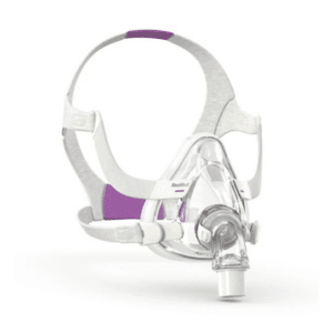 Vista lateral de la mascarilla Airfit f20 for her