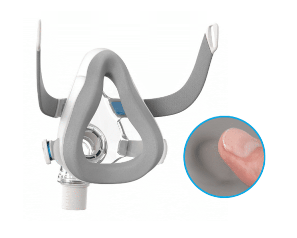 Detalle de a almohadilla airtouch f20 por dentro