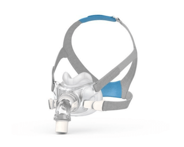 mascarilla-resmed-F30 Vista lateral de la mascarilla facial F30 de resmed