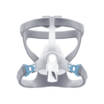 Mascarilla nasal Wizard 310 para tratamiento de apnea del sueño con diseño ligero y visión despejada.