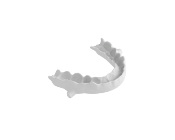 Vista de la parte inferior de la prótesis de optoatnea NOA Vista de la parte inferior de la prótesis de optoatnea NOA