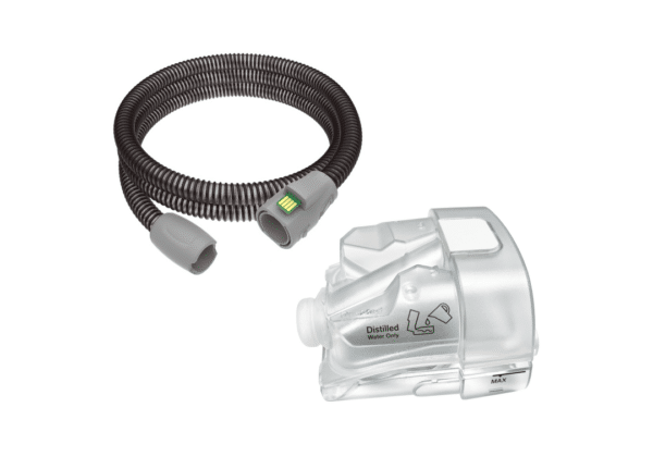 Vista cenital del humidair y del climateair para airsense s11