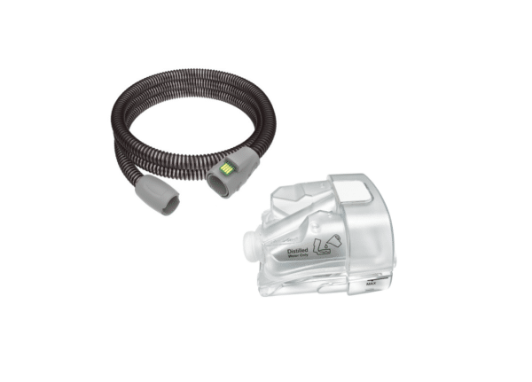 Vista cenital del humidair y del climateair para airsense s11