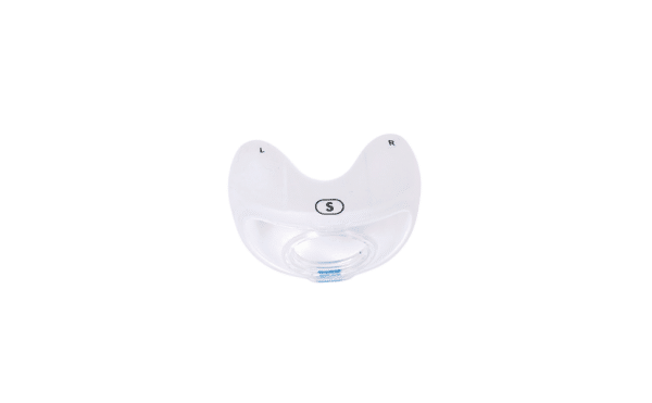 Detalle de la almohadilla de silicona suave de la mascarilla nasal Yuwell YN-06 Detalle de la almohadilla de silicona suave de la mascarilla nasal Yuwell YN-06