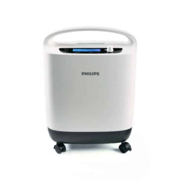 concentrador-philips-oxygenate-5 Concentrador de oxígeno estacionario Oxygenate 5 para terapia respiratoria en casa